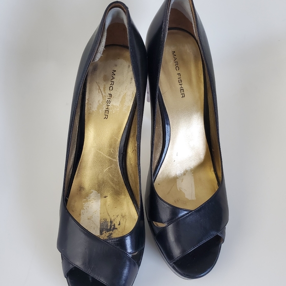 Marc Fisher Platform Pumps High Heels Shoes - Picture 5 of 9